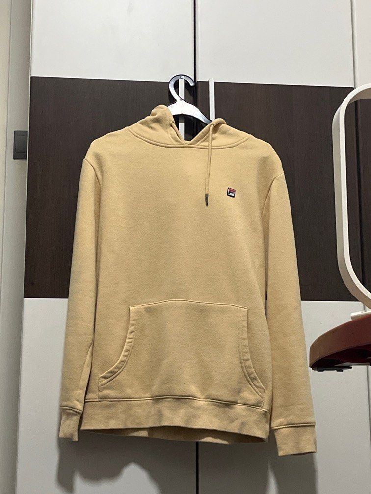 Fila beige hoodie top