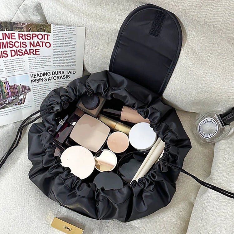 Drawstring cosmetic bag organizer outlet