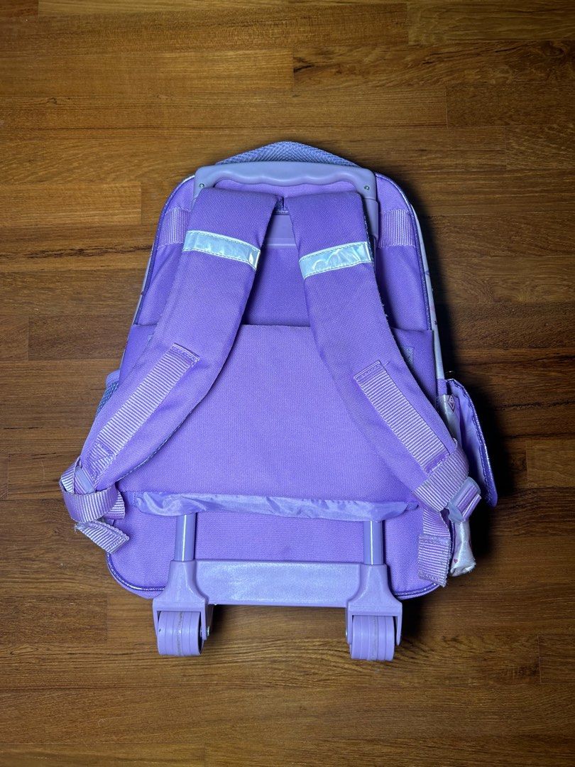 Frozen Backpack school bag with trolley from kiddy palace