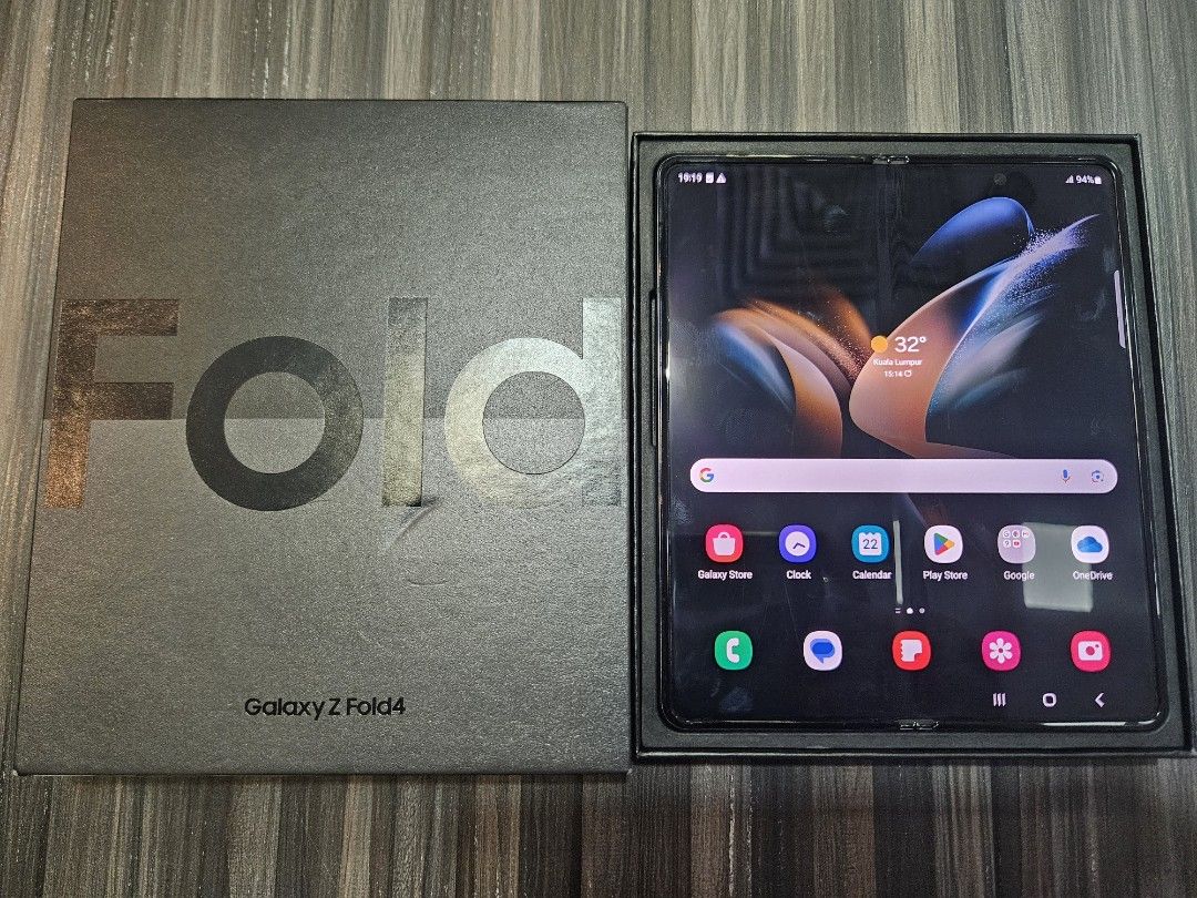 Rm2804 Galaxy Z Fold 4 512GB Grey Green, Mobile Phones & Gadgets, Mobile ...