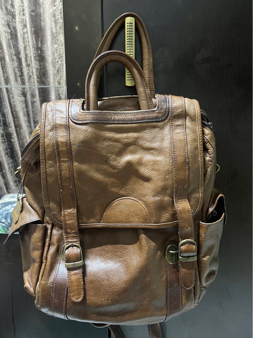 Apc leather backpack hot sale