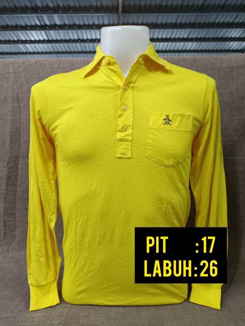 Grand Slam Vintage Long Sleeve Collar Tshirt