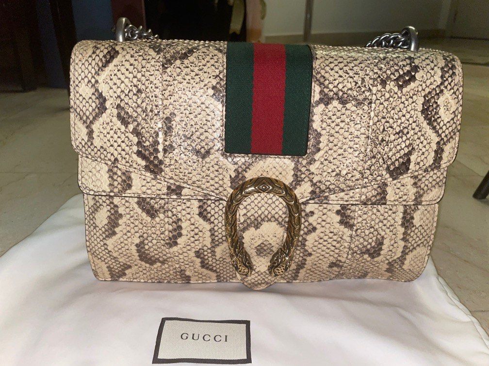 Gucci limited edition python bag clearance