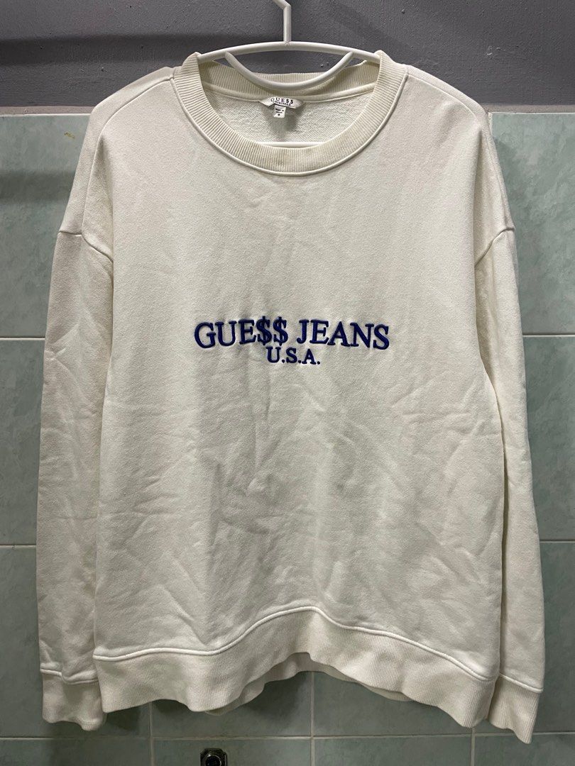 Guess A ap Rocky Sweatshirt Men s Fashion Coats Jackets and Outerwear on Carousell
