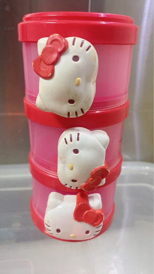 Hello Kitty Milk Dispenser (Category: Weaning & Toddler Feeding) located in Quezon City. Submitted by stuffamania (Listing ID 1322109749, Image 1). Description: Used only a few times With free another milk container RFS:Decluterring.