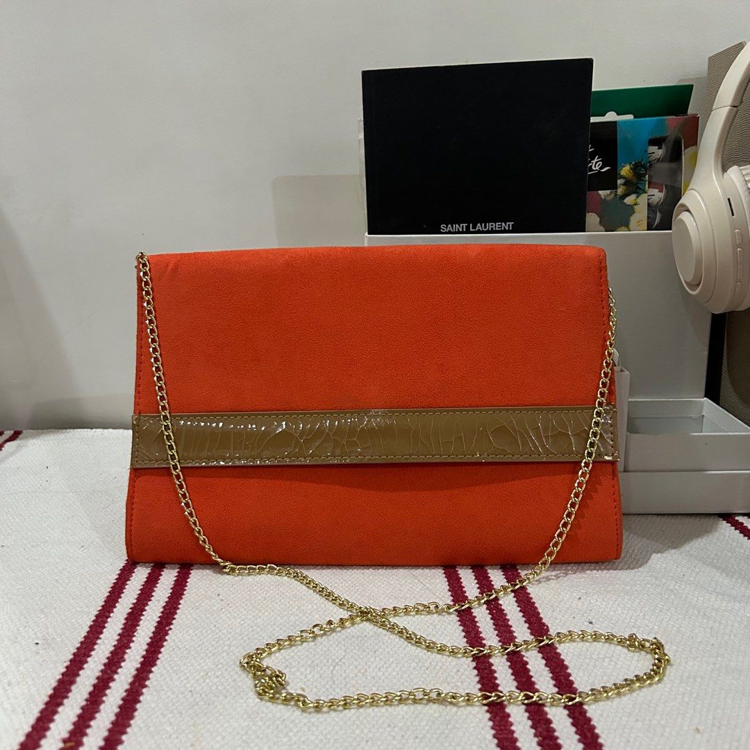 H&m orange bag shop