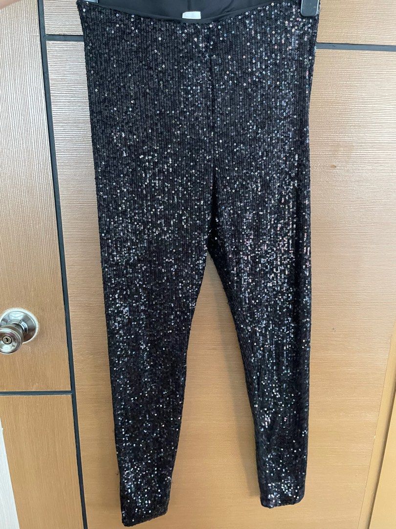 H&m divided heavy leggings online