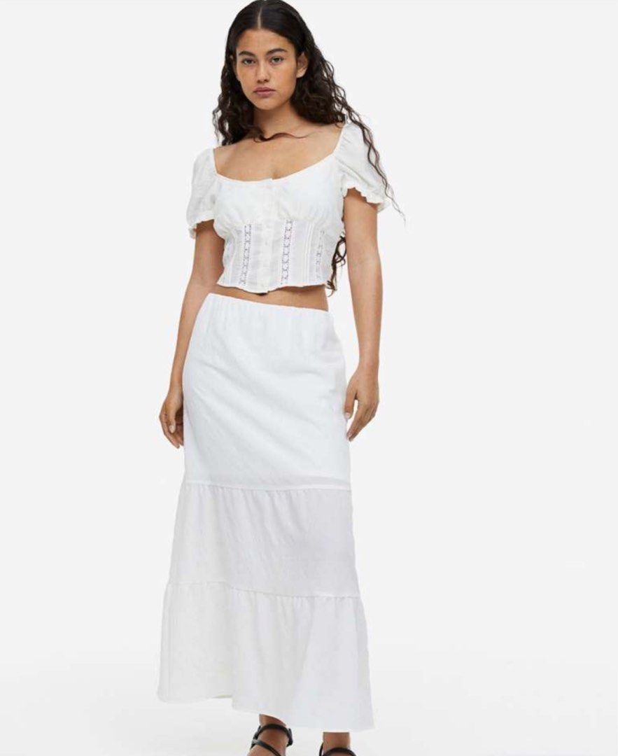 Flowy skirt h&m discount