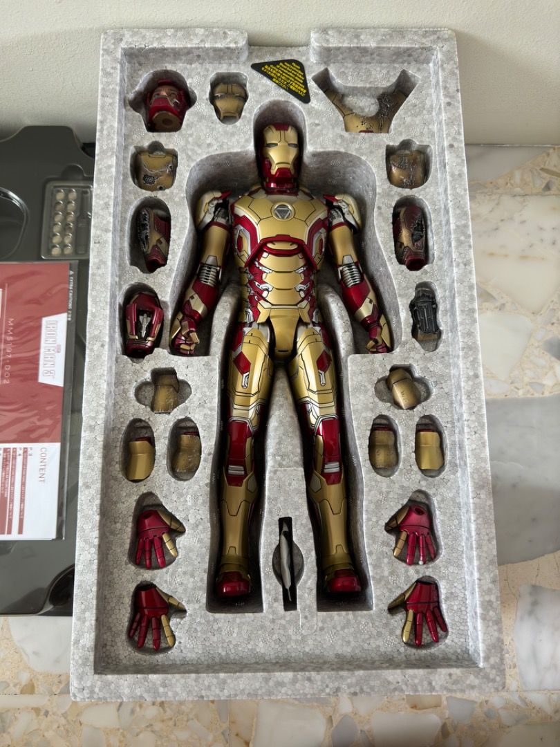 Hot Toys Iron Man Mark 42 Hobbies Toys Toys Games on Carousell