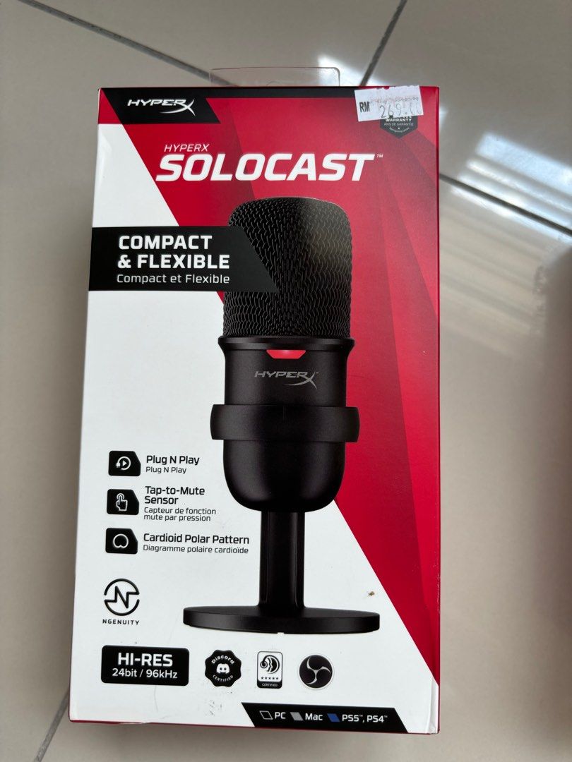 Hyper X cloud mini (Category: Headphones & Headsets) located in Kuala Lumpur. Submitted by doradora22 (Listing ID 1322124266, Image 2). Description: - Hyper X cloud mini - Brand new (unopened) - unregistered 2 years warranty - cloud mini RM100 COD around Kota kemuning and nearby .