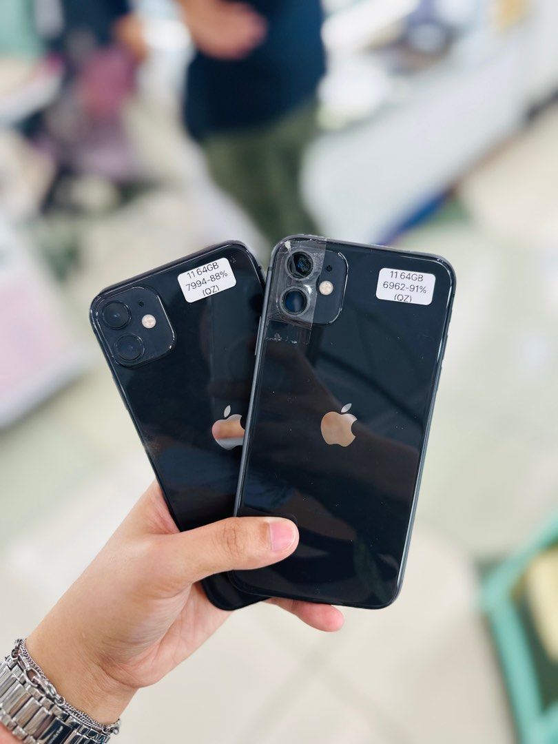 Iphone 11 64GB 91bh no issues Openline Black color (Category: iPhone 11 Series) located in San Juan City. Submitted by saabangadgetshop (Listing ID 1322182255, Image 3). Description: Onhand | Pre-owned iPhone 11 64GB 91% Battery Health OPENLINE NO HIDDEN ISSUES NO HISTORY OF REPAIR 99%Smooth TEST TO SAWA RESET ALL YOU WANT NOT REFURBISHED AUTHENTIC PHONE ALL WORKING Mode of Payment : ⬇️ ▪️Cash ▪️Bank Transfer ▪️Gcash 📍Installment available here 