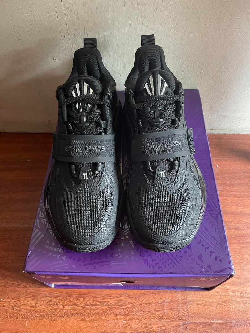 Kai 1 Triple Black (Category: Sneakers) located in Pasig City. Submitted by paxofficial (Listing ID 1322149038, Image 2). Description: Kai 1 Triple Black Php 9,500 🔹Sizes subject to availability 🔹Prices subject to change without prior notice Brandnew Complete w/ Receipt 🧾 Email confirmation 📩 100% original ✔️ We offer 2x money back guarantee if proven fake Dm us now 📥 MOP: Bank Transfer | Gcash Looking for grails to rock? Or steals to cop? J