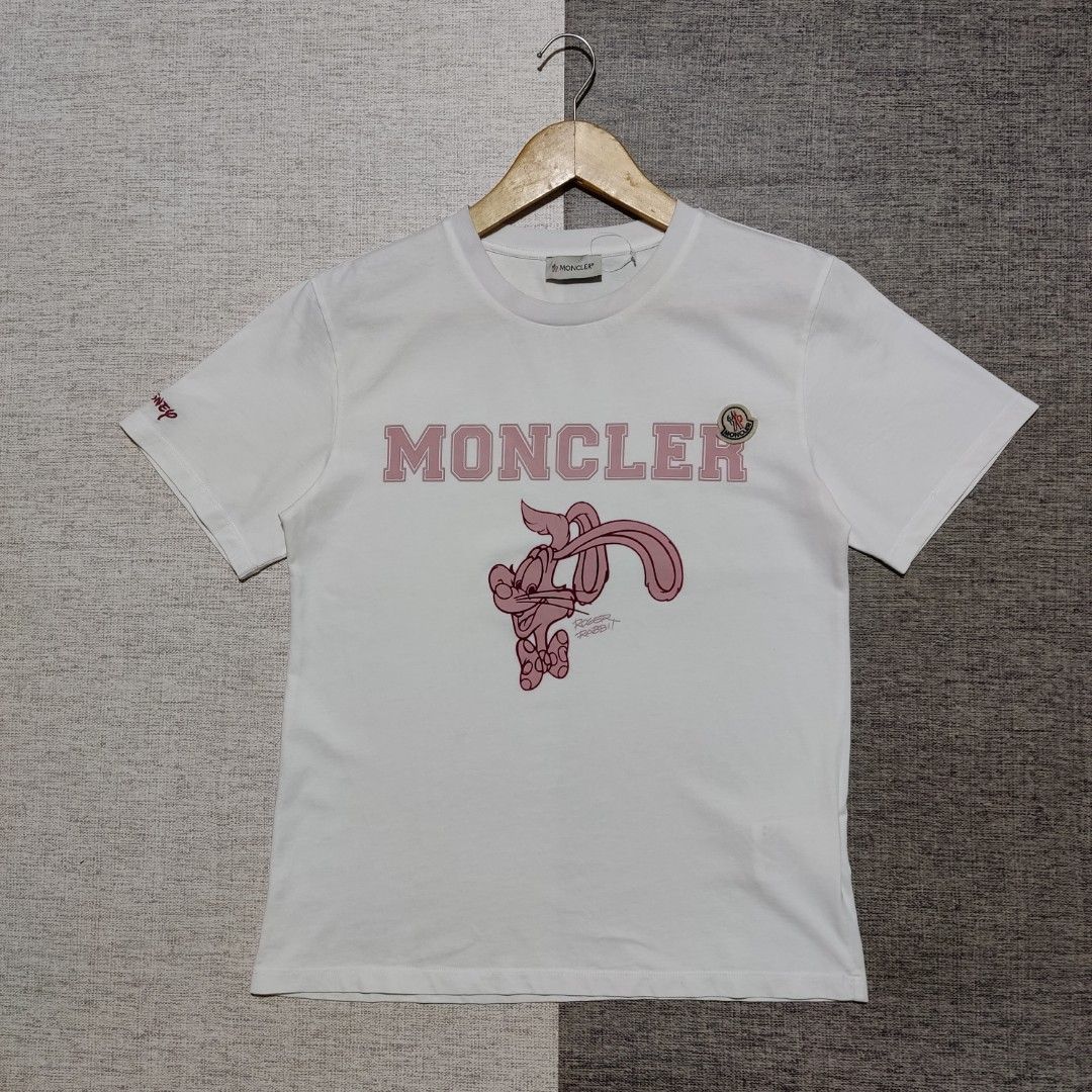 Kaos luxury Moncler x Disney Roger Rabbit colour white original