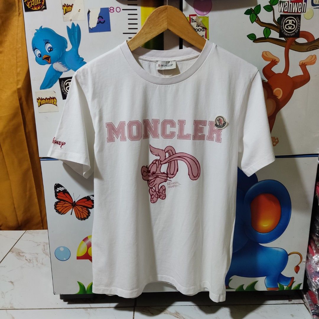 Kaos luxury Moncler x Disney Roger Rabbit colour white original