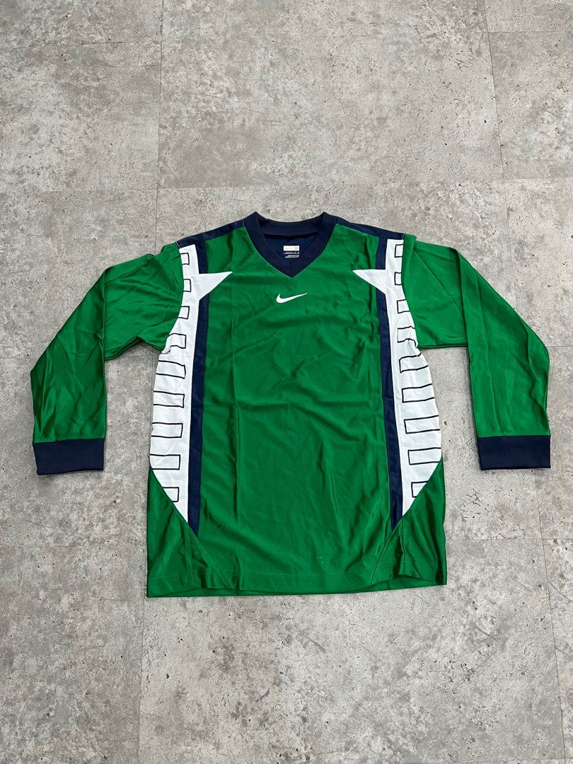 Kaos Nike Running Long Sleeve Baju Olahraga Gym Tangan Panjang Dri-Fit Pria  Original