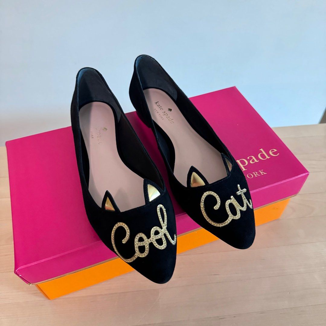 Kate spade cat flats on sale