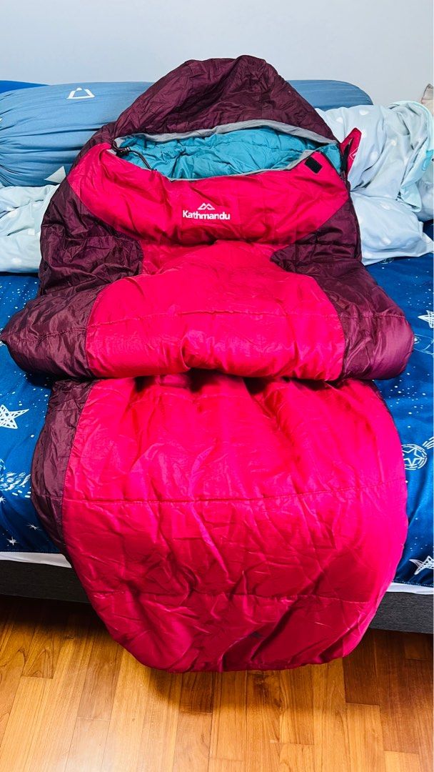 Kathmandu Globe 1C Insulite sleeping bag Sports Equipment Hiking Camping on Carousell