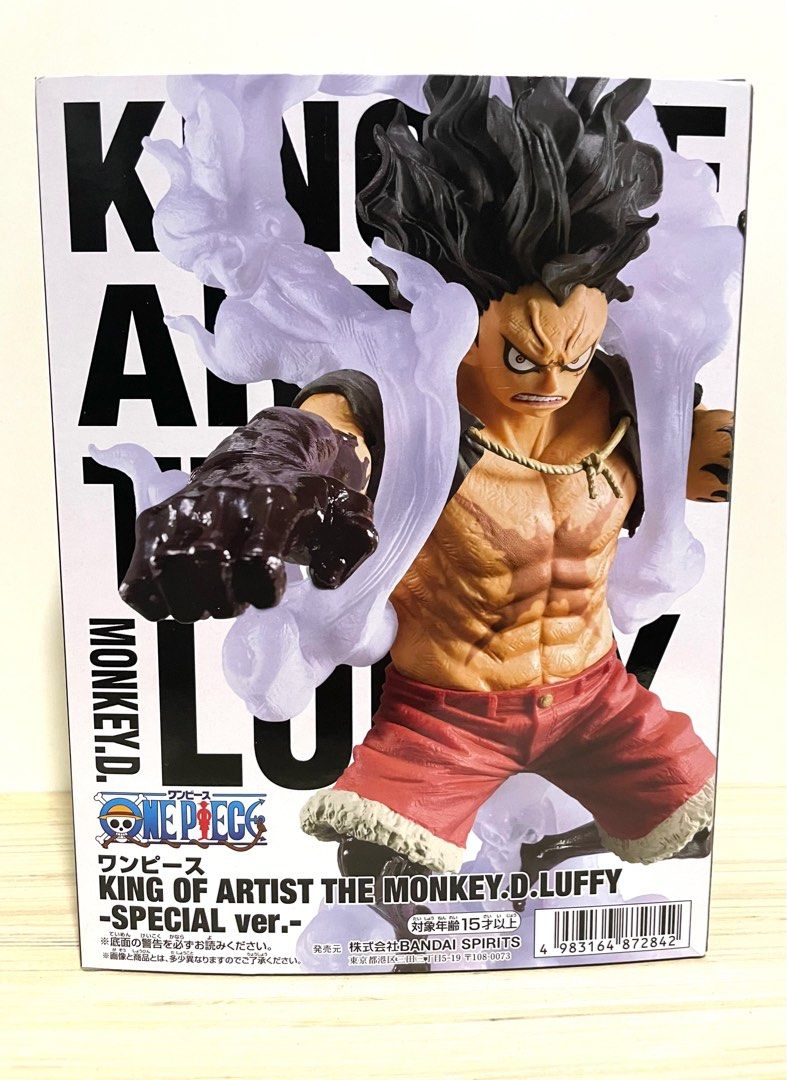 KOA LUFFY GEAR 4 (Category: Figurines & Statues) located in San Juan City. Submitted by toyarcherph (Listing ID 1322107073, Image 1). Description: For Sale KOA LUFFY GEAR 4 MIB FOR ONLY 850 Shipping: Lalamove/Grab and LBC COP only Location: San Juan City.
