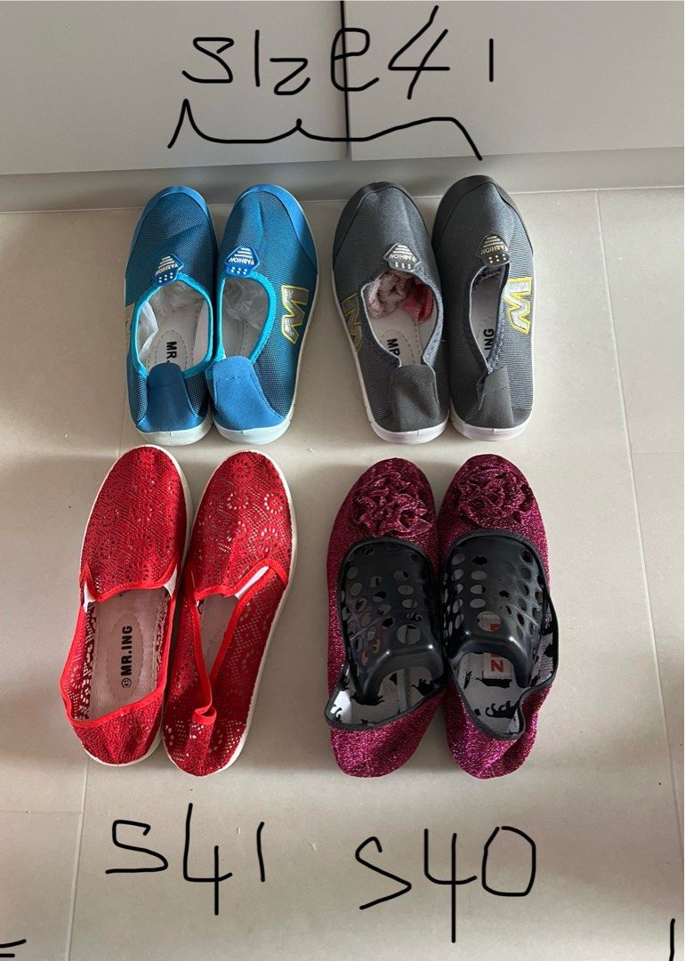 Ladies shoes size 40 41 each 28