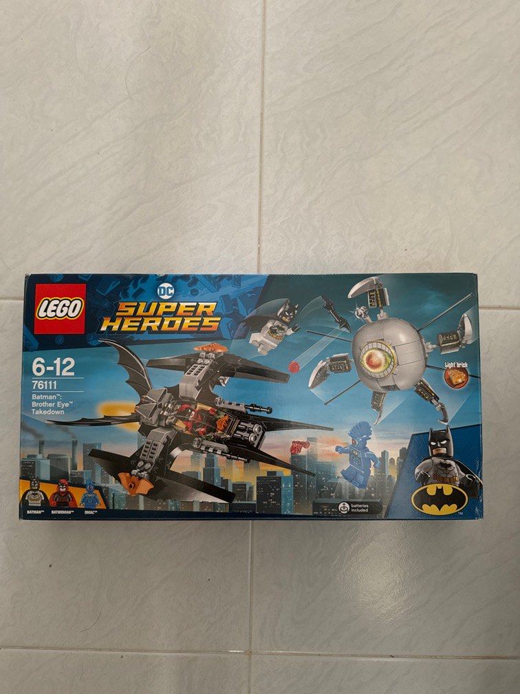 Lego 76111 Batman Brother Eye Takedown Hobbies Toys Toys Games on Carousell
