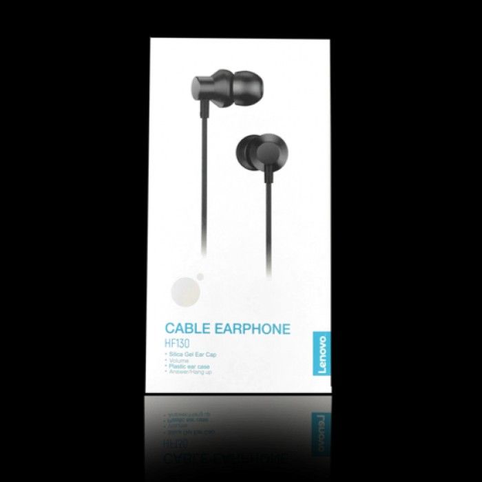 Lenovo HF130 In-Ear Earphone Headset (Category: Headphones & Headsets) located in Quezon City. Submitted by jj124 (Listing ID 1322185213, Image 2). Description: Universal 3.5mm jack are great for Phones, Tablet, Pc and More Durable and rebound cord, not easy to be tied Oxygen-free copper wire Hifi sound quality High resolution of voice, excellent bass earphones Built-in clear microphone, perfect for chat, video call.