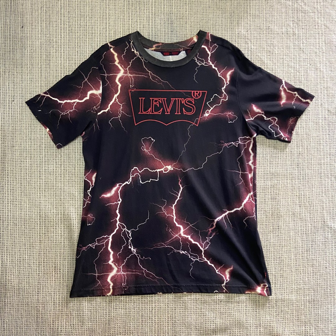 Levis X Stranger Things Men s Fashion Tops Sets Tshirts Polo Shirts on Carousell