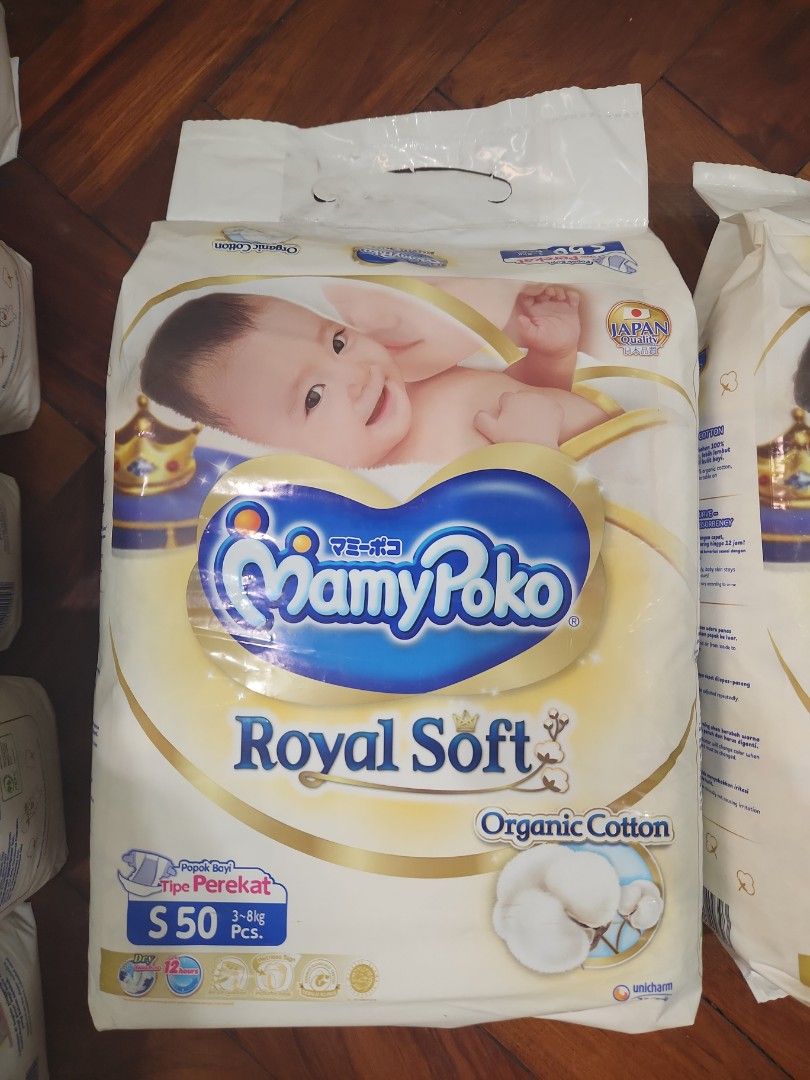 MARKDOWN ♥️Mamy Poko Organic Cotton Small (Category: Diapers & Baby Wipes) located in Quezon City. Submitted by pin24 (Listing ID 1322063278, Image 2). Description: mamy poko 2pack of 50= 990 outgrown.