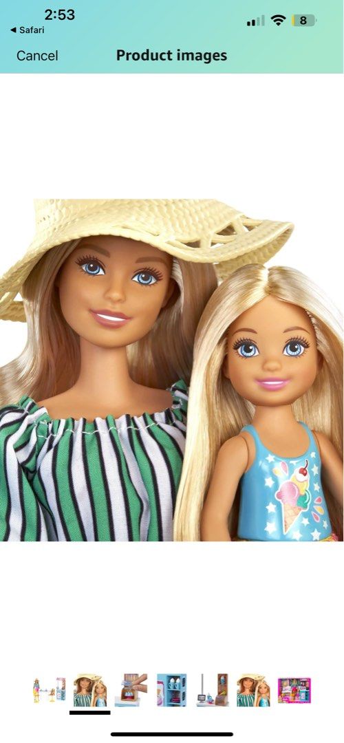 Mattel Barbie Ice Cream Cafe Chelsea s Hobbies Toys Toys Games on Carousell
