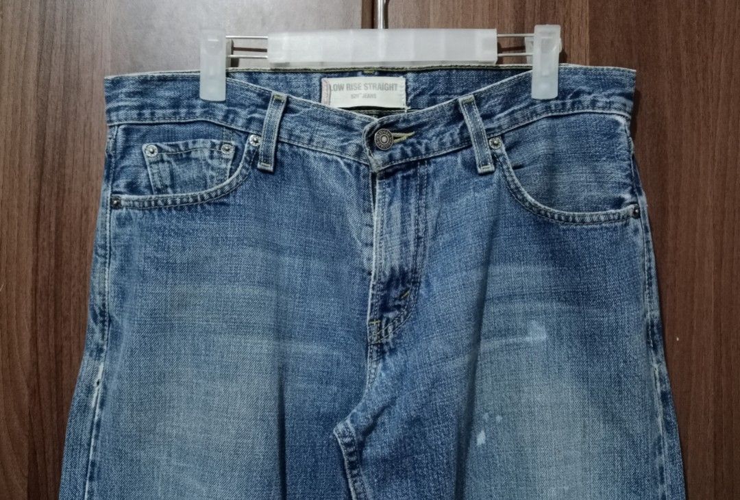 Levi's 529 low rise straight jeans sale