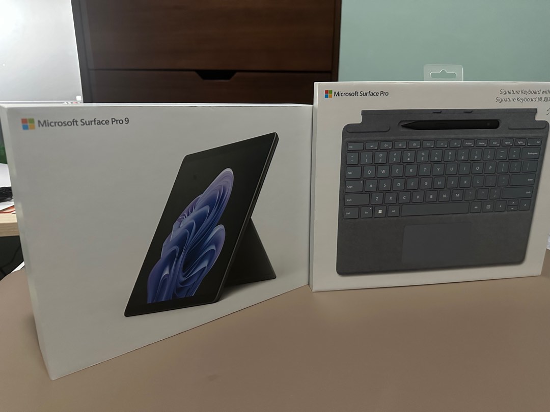 Microsoft Surface Pro 9 (With Extended Warranty) + Keyboard and pen