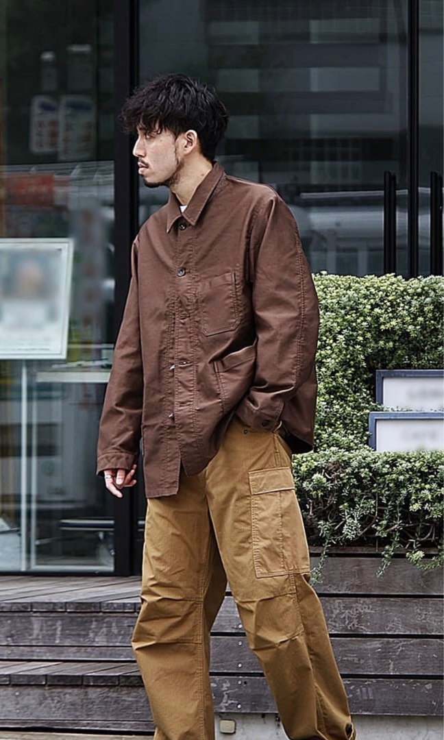nanamica dock jacket SUAF150 ふさわしく XS ブラウン
