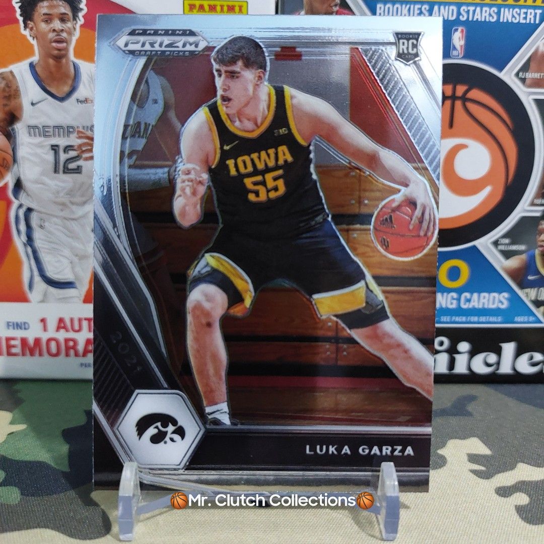 NBA Luka Garza 2021 Prizm Draft Picks #51 (Category: Raw Singles) located in Rizal. Submitted by mr.clutch_0625 (Listing ID 1322194548, Image 1). Description: 🔥 Luka Garza 2021 Prizm Draft Picks #51 🎯Condition: Mint-Near Mint 📇Cards is sleeved 💳Payment via Gcash/Maya/Bank 🚚Shipping to be shouldered by buyer 🔒Safekeeping is 🆗️ once paid 🏀 Free shipping for totals of 1500 up 👀 WYSIWYG 🆓️ with Freebies ✅️ Pls check other listings.