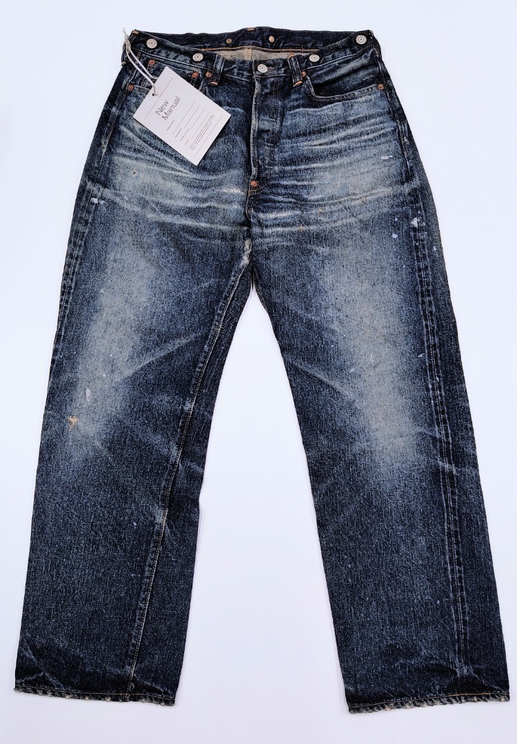 NEW MANUAL 002 1942 LV JEANS 伊勢丹POP UP IRREGULAR 限定LEVIS VINTAGE LEVI'S  501XX 501 506 BIG E ORIGINAL BUCKLE BACK HIDDEN RIVETS REDLINE JAPAN TOKYO  BerBerJin 古著, 男裝, 褲＆半截裙, 牛仔褲- Carousell