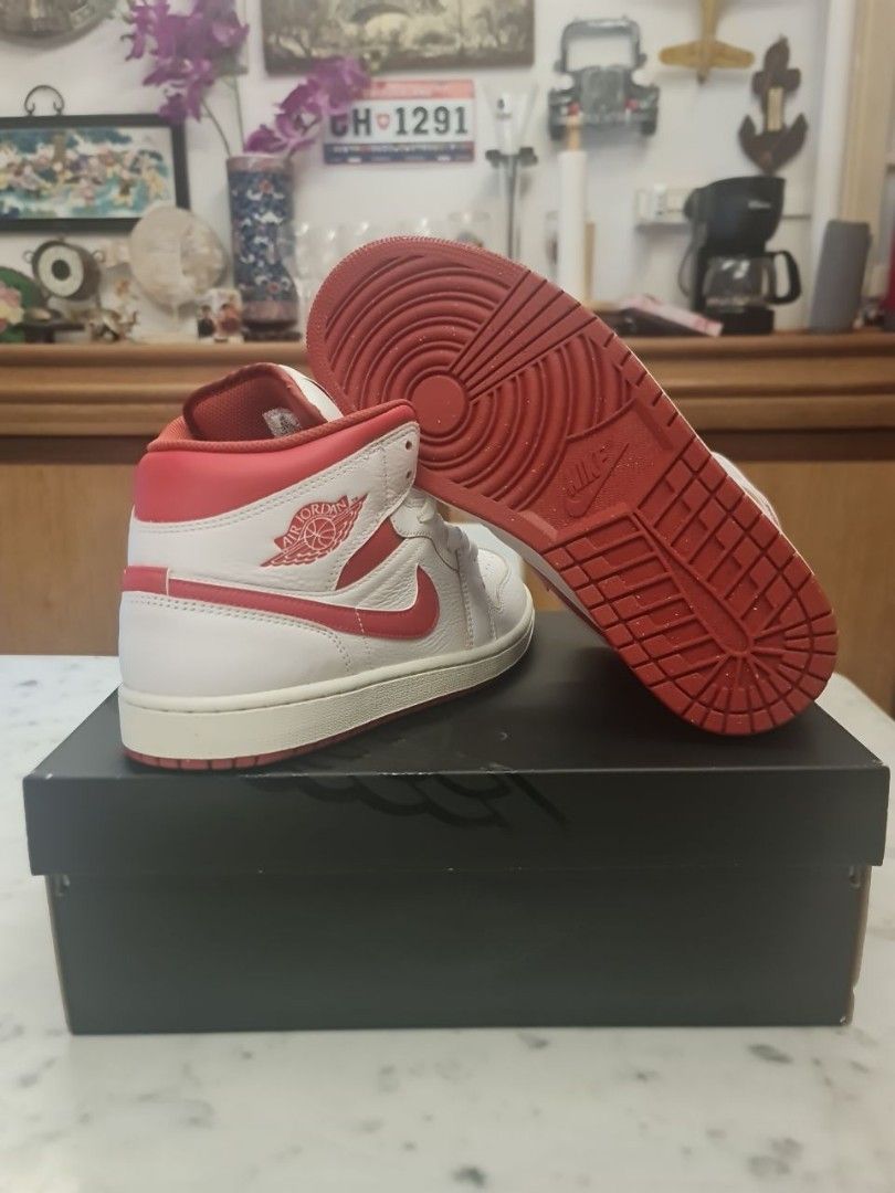 Nike Air Jordan 1 Mid US9.5 Basketball Shoe Men s Fashion Footwear Sneakers on Carousell