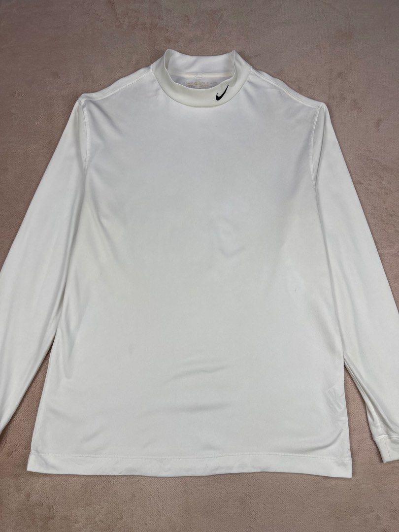 NIKE GOLF L SLEEVE TURTLE NECK SHIRT