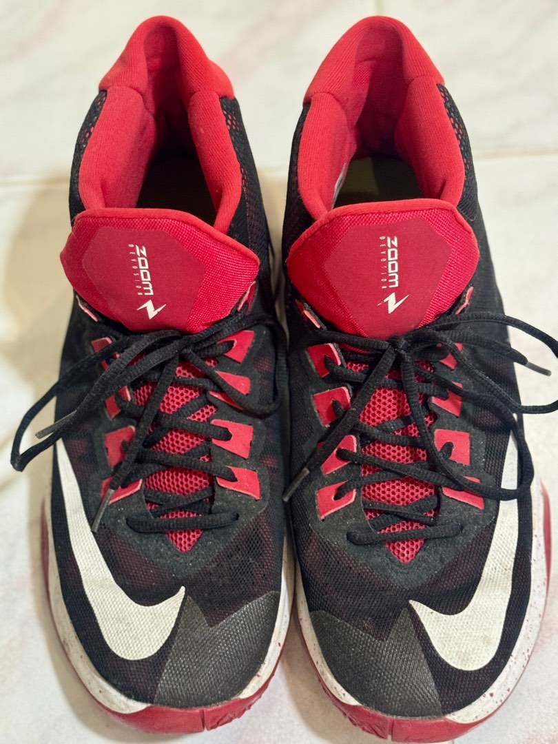 Nike Men s Zoom Devosion Black University Red Women s Fashion Footwear Sneakers on Carousell