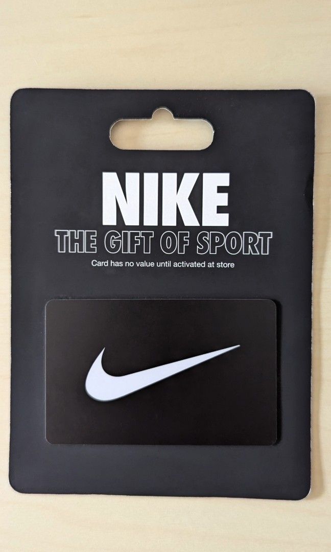Nike Stores Gift Card worth 200