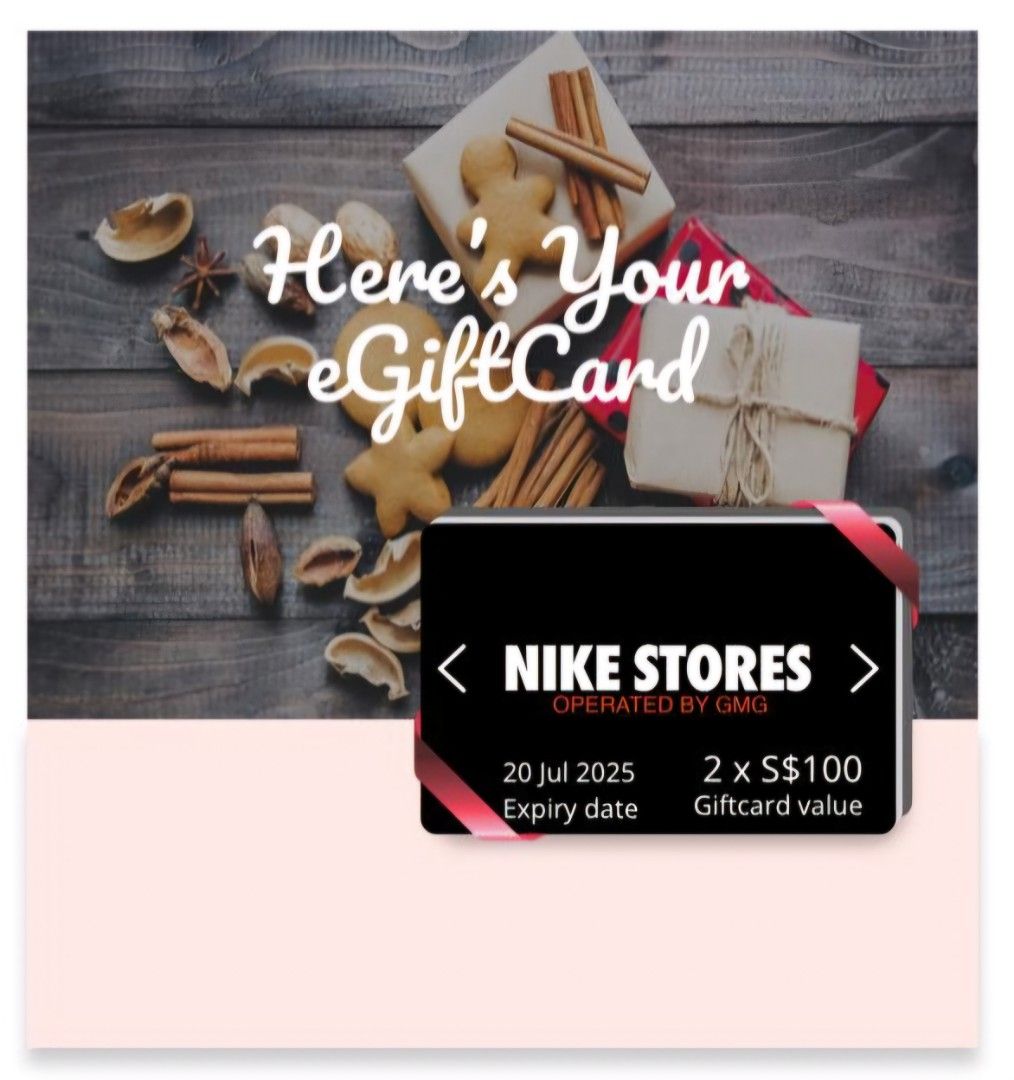 Voucher nike top
