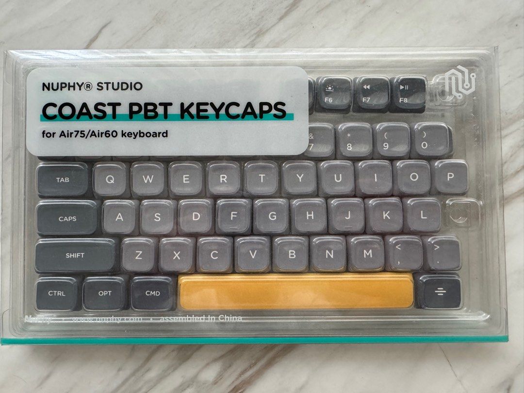 Nuphy Air75 / Air60 Coast PBT Keycaps, Computers & Tech, Parts 