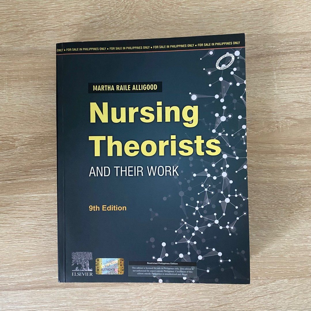Nursing Theorists and Their Work 9th Ed (Alligood) (Category: Textbooks) located in Roxas City. Submitted by jade.ring (Listing ID 1322031199, Image 1). Description: ‼️Location: Iloilo City, Iloilo, Visayas‼️ - Condition: 8/10 - with highlights, but is still in good condition - no plastic cover - shipping via J&T .