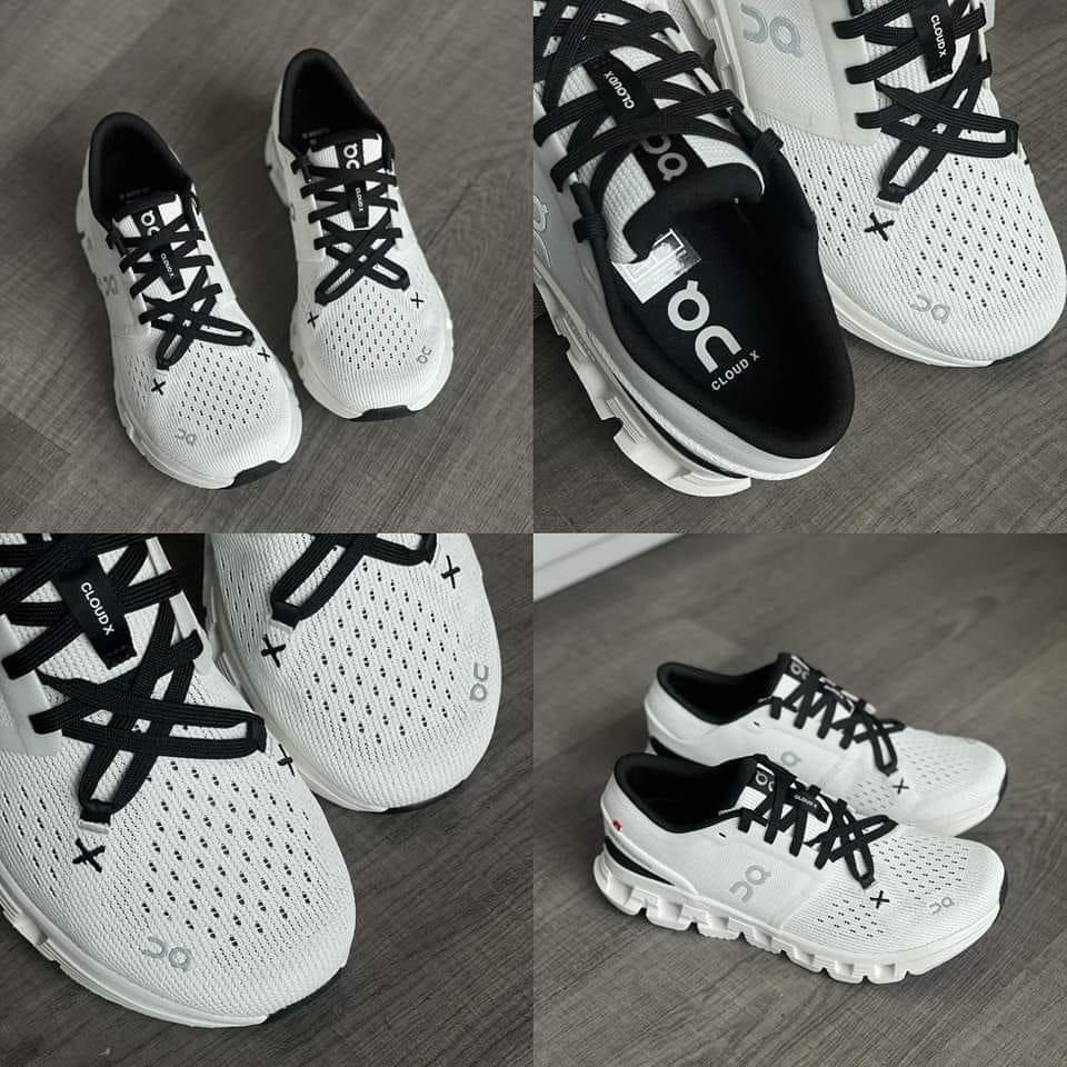 On Running Cloud X4 White Ivory Black (Category: Sneakers) located in Manila. Submitted by solefindsphilippines (Listing ID 1322105143, Image 2). Description: On Running Cloud X4 White Ivory Black Available Sizes: 7/ 7.5/ 8/ 8.5/ 9/ 9.5/ 10/ 10.5/ 11/ 11.5/ 12 Men’s 5/ 5.5/ 6/ 6.5/ 7/ 7.5/ 8/ 8.5/ 9/ 9.5/ 10 Women’s Price: 8,499 to 8,999 only Brand new All of our items are 100% Authentic/ Legit/ Original How to Order? Message us now!📩 Follow us 