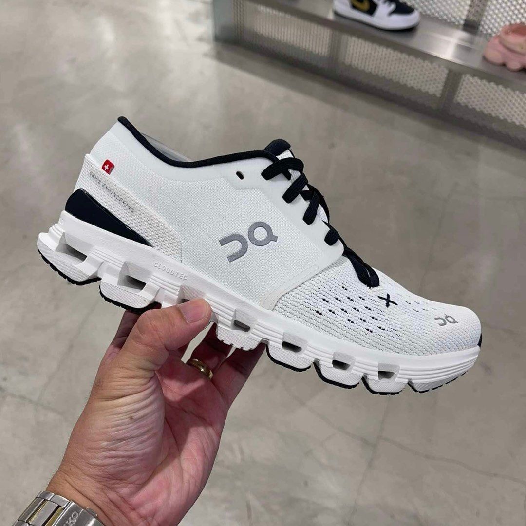 On Running Cloud X4 White Ivory Black (Category: Sneakers) located in Manila. Submitted by solefindsphilippines (Listing ID 1322105143, Image 1). Description: On Running Cloud X4 White Ivory Black Available Sizes: 7/ 7.5/ 8/ 8.5/ 9/ 9.5/ 10/ 10.5/ 11/ 11.5/ 12 Men’s 5/ 5.5/ 6/ 6.5/ 7/ 7.5/ 8/ 8.5/ 9/ 9.5/ 10 Women’s Price: 8,499 to 8,999 only Brand new All of our items are 100% Authentic/ Legit/ Original How to Order? Message us now!📩 Follow us 