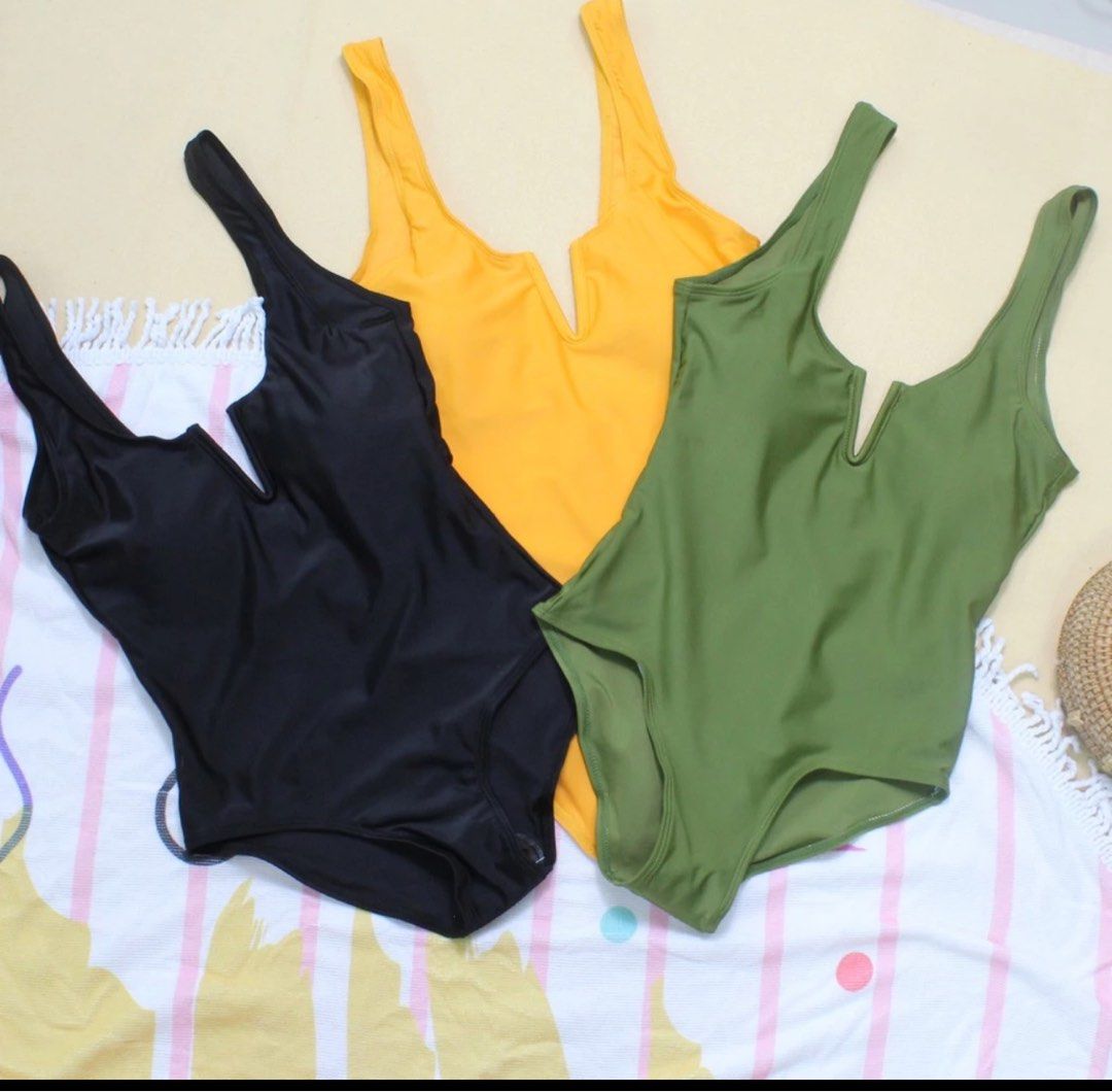 One pc Swimsuit (Category: Bikinis & Swimsuits) located in Valenzuela. Submitted by allaboutthings12 (Listing ID 1322038069, Image 1). Description: Once used Small size Padded.