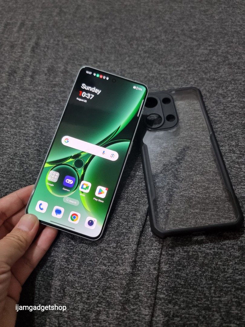 One plus nord3 5g (Category: OnePlus) located in Pasig City. Submitted by ijamgadgets (Listing ID 1322032791, Image 1). Description: One plus nord 3 5g 2ndhand 16gbram 256gb Openline smooth no dent With case and charger replacement 100% in good condition 📌we do cod in metro manila and near provinces just add sf only 📌we accept swap / trade in 📌can visit in my store at greenhills shopping center.