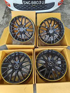 20 inch used original staggered Mercedes Rim for sales!!!, Car ...