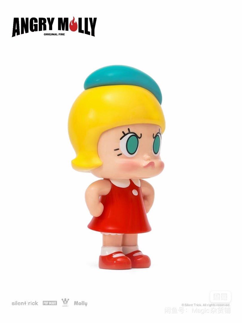 限定705体 POPMART Angry MOLLY LOVE ON FIRE MOLLY Angry Molly Love On Fire 2025 Limited Edition – TOYSEZ