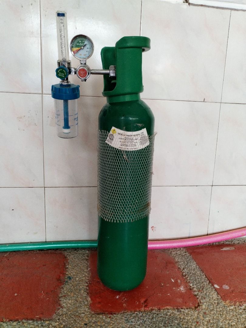 Oxygen Tank 10LBS, Health & Nutrition, Medical Supplies & Tools on ...