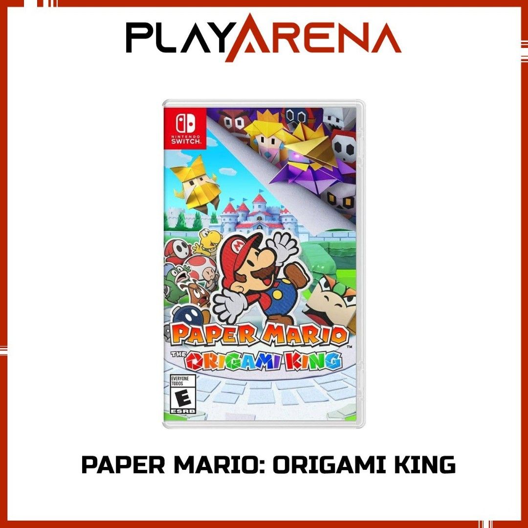 Paper Mario Origami King Pre Order Bonus Paper Mario Origami King