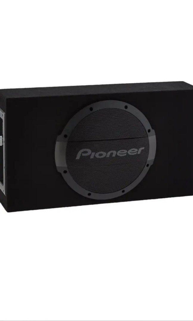 Pioneer Subwoofer and Amplifier (Category: Soundbars, Speakers & Amplifiers) located in General Trias. Submitted by zarn28 (Listing ID 1322162158, Image 2). Description: Both Brand New Pioneer Subwoofer with built in amplifier = 9,500 Pioneer 1,000 watts Amplifier = 7,500 parahas sealed..