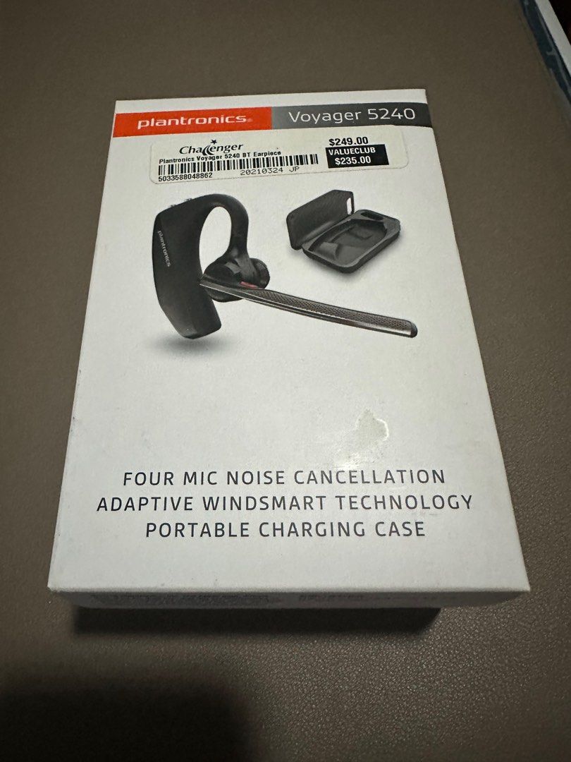 Plantronics Voyager 5240 Bluetooth Earpiece